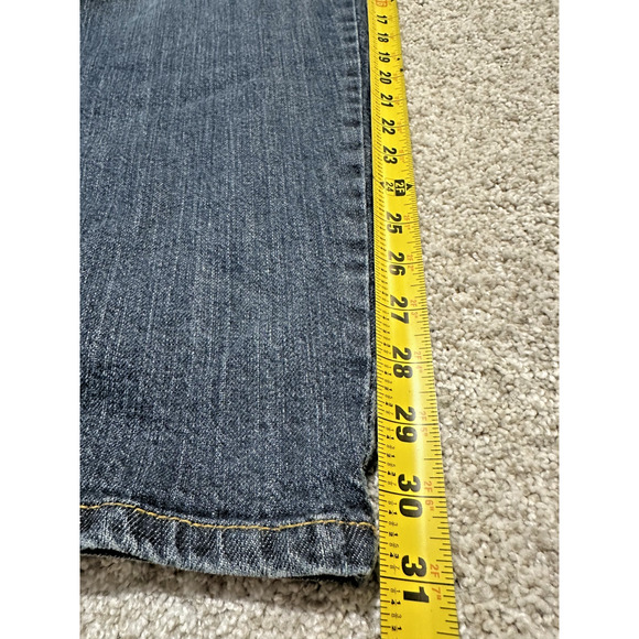 Lee Premium Select Men’s Jeans 42x31 Custom Waist Loose Fit Dark Wash - Picture 6 of 9